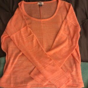 Old navy pink long sleeve shirt